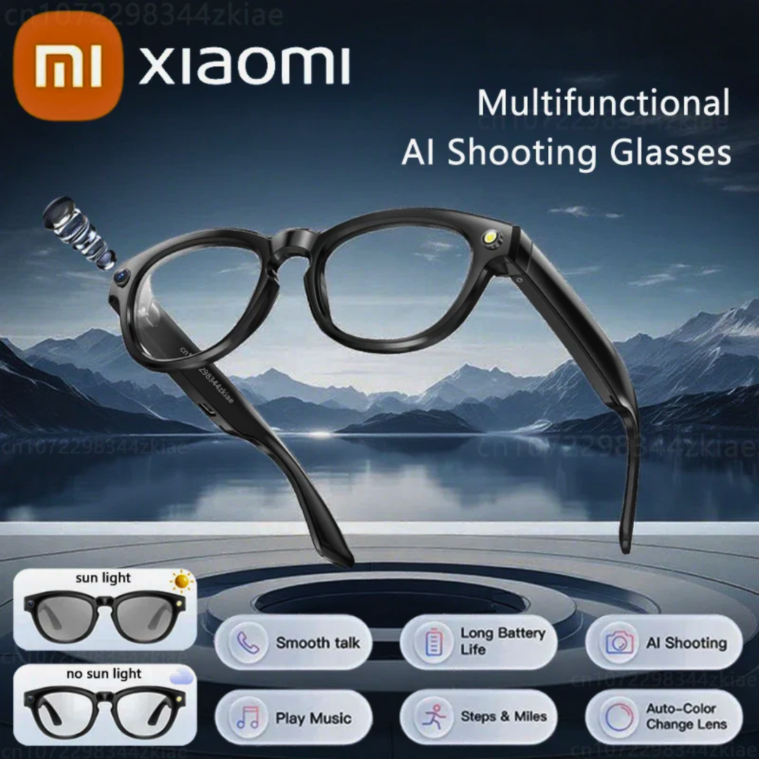 Ultra-Light AI Camera Glasses