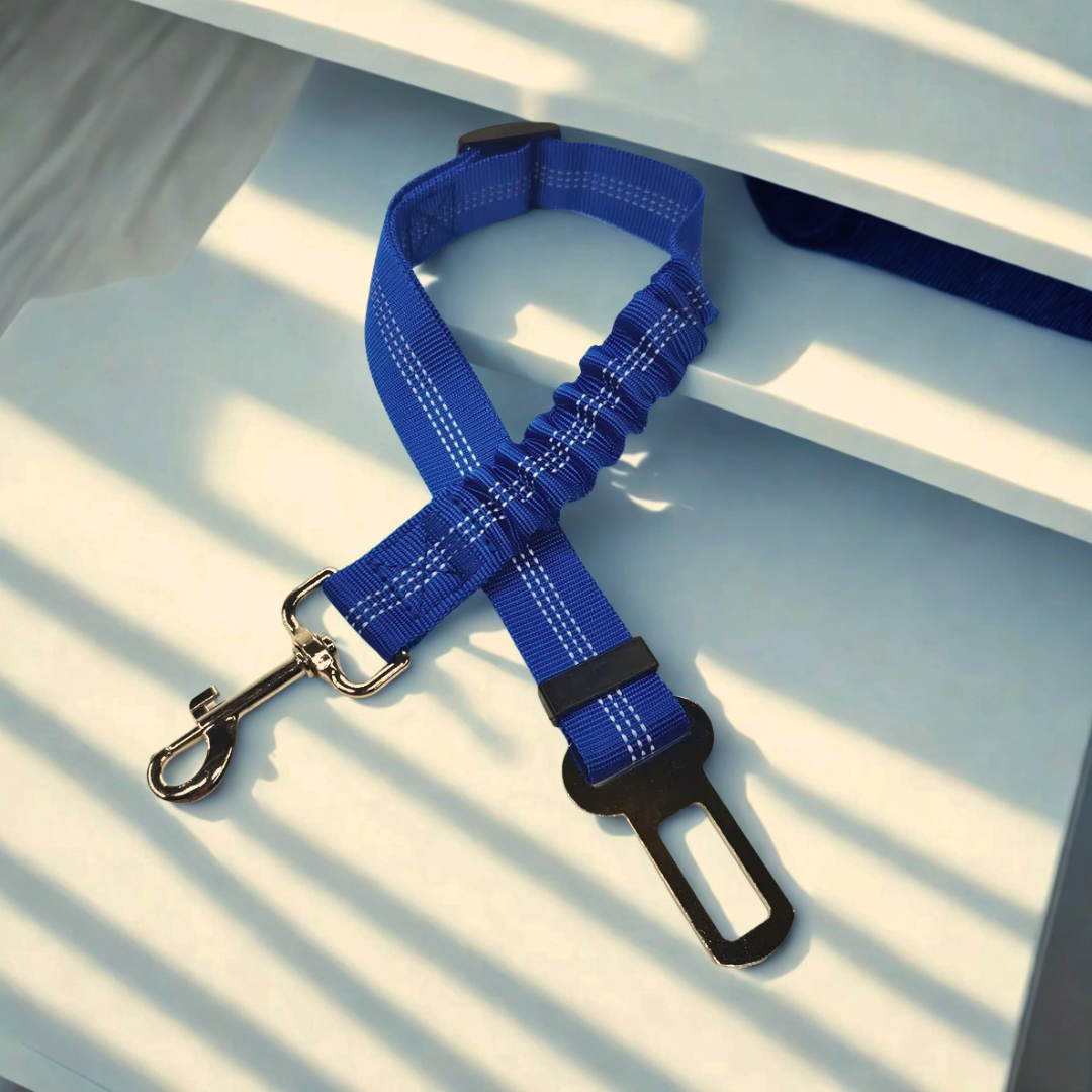Safety-First Adjustable Pet Seat Belt