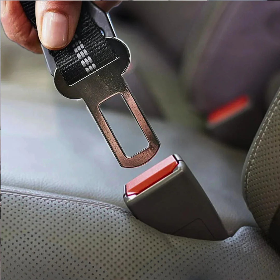 Safety-First Adjustable Pet Seat Belt