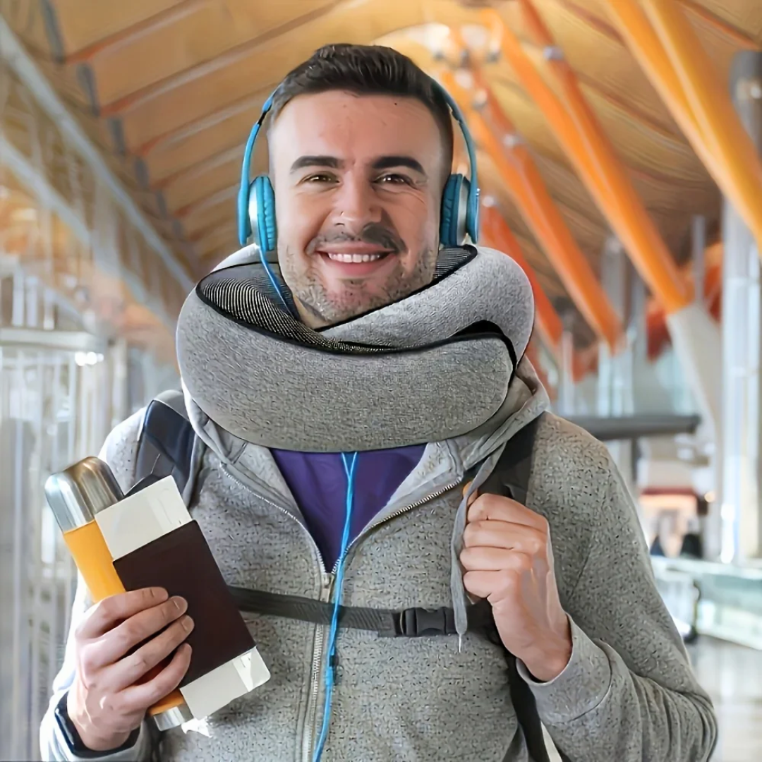 Pain-Free U-Shaped Travel Pillow