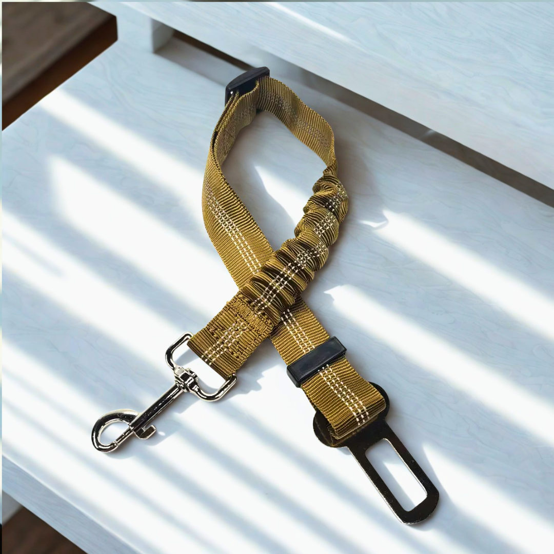 Safety-First Adjustable Pet Seat Belt