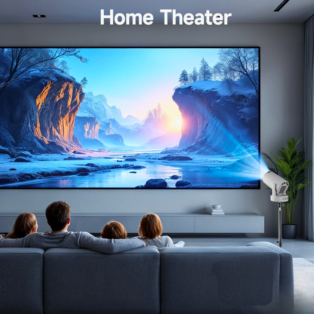 Portable 4K Projector - Cinema Anywhere