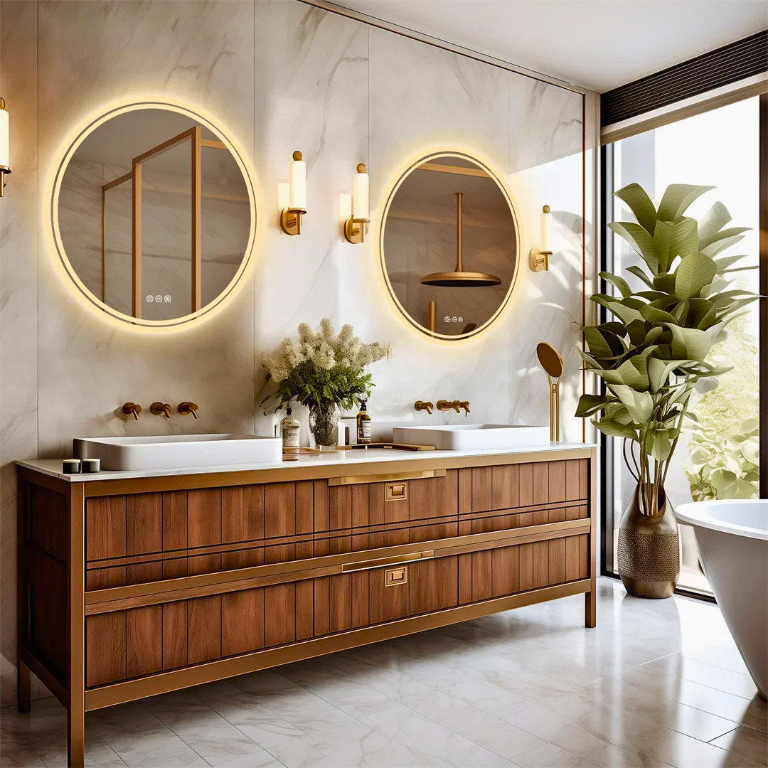 Luxury Round LED Mirror