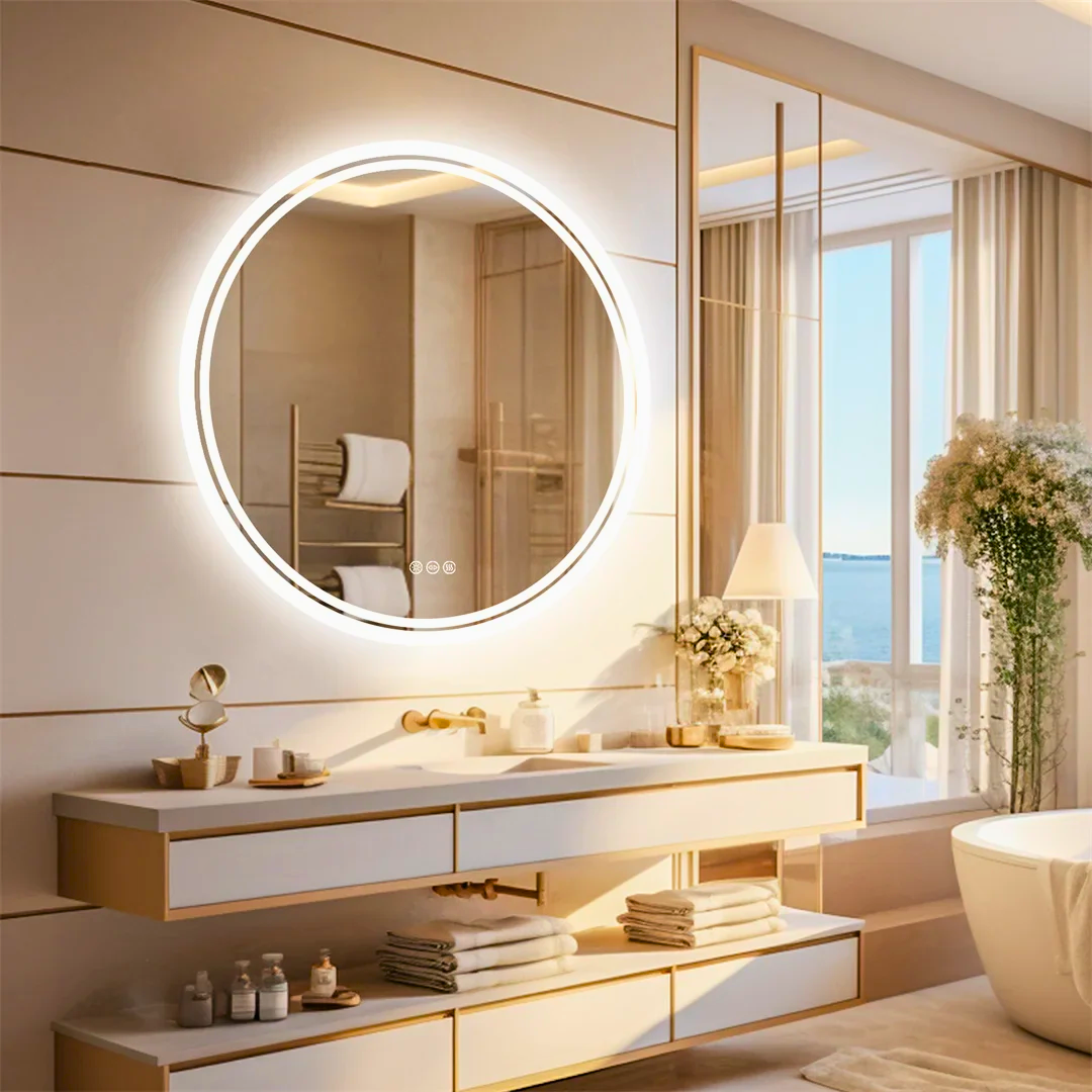 Luxury Round LED Mirror