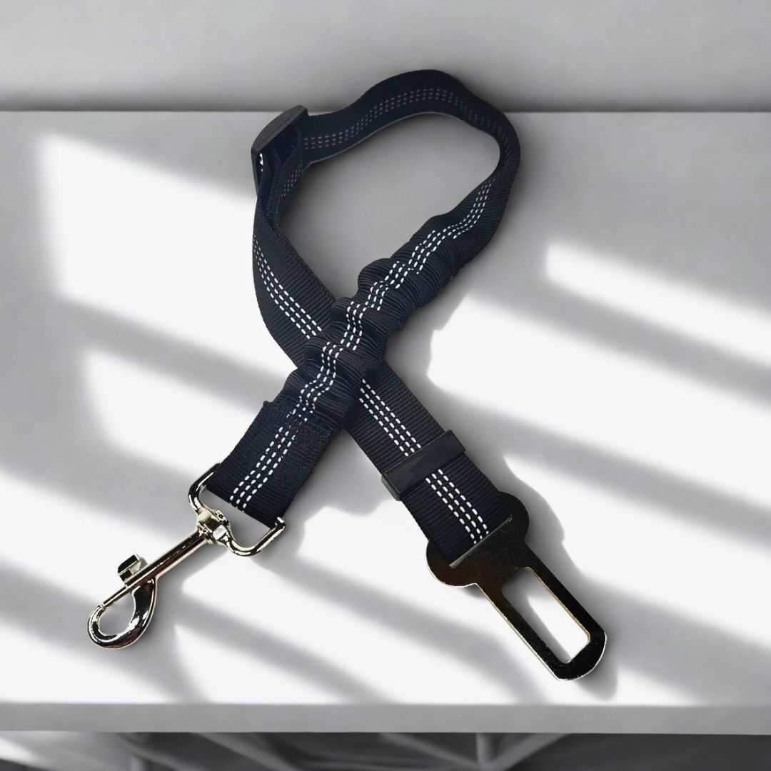 Safety-First Adjustable Pet Seat Belt