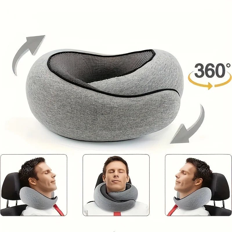 Pain-Free U-Shaped Travel Pillow