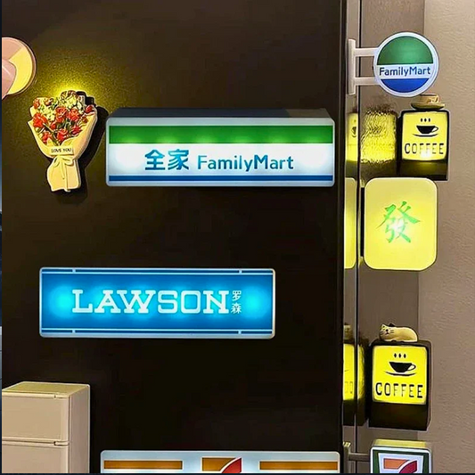 Japanese Store Magnetic Signs